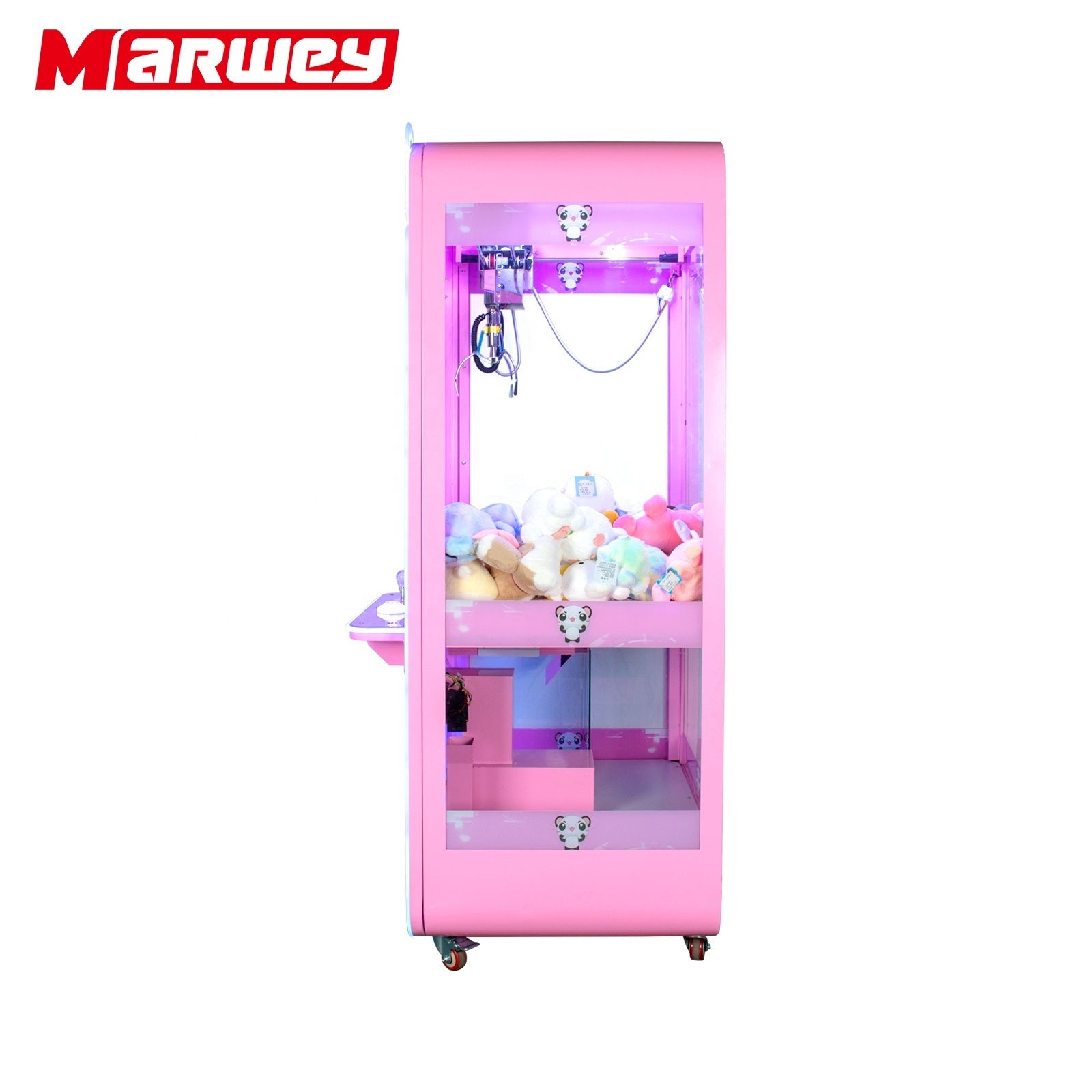 Factory Price Wholesale Coin Operated Gift Prize Crane Machine Plush Toy Grabbing Vending Claw Crane Machine