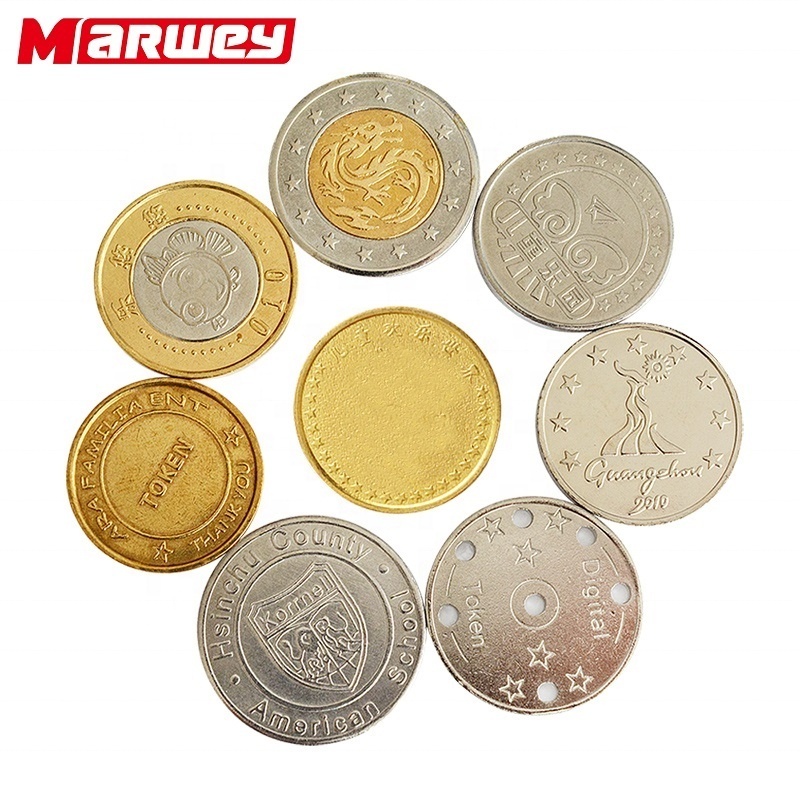 Manufacturer Custom Arcade Game Machine Coins Acceptor Token For Sale