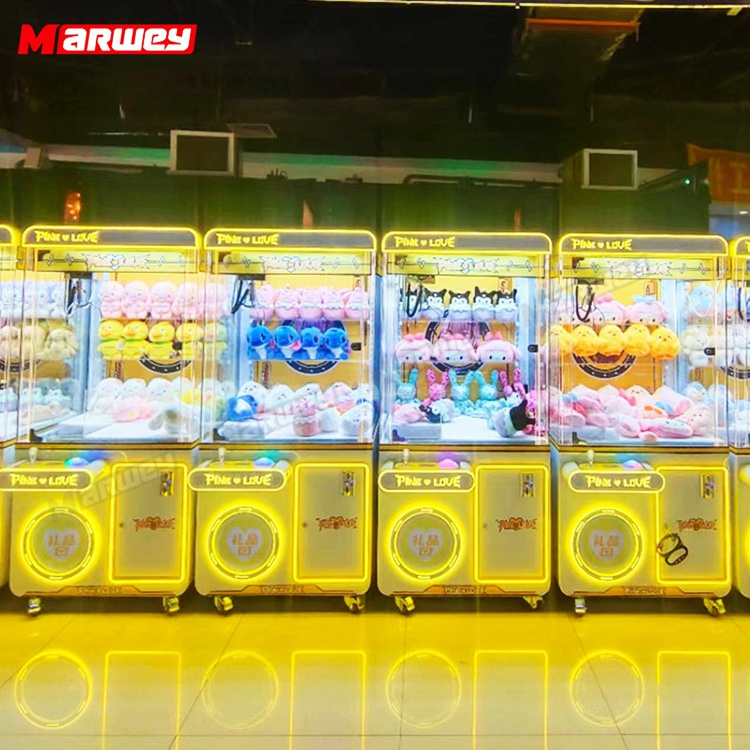 Wholesale Playground Equipment Coin Operated Games Claw Crane Machine Amusement Park Indoor Prize Gift Arcade Claw Machine