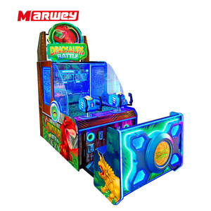 Coin Operated Theme Park Water Shooting Arcade Game Machine Children Retro Jurassic Park Arcade Shoot Gun Shooting Game Machine