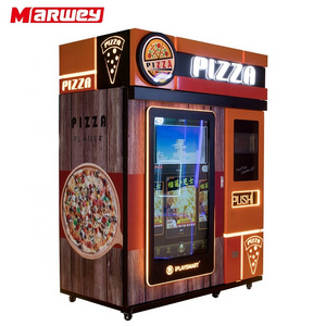 Hot Selling The Commerical Fully Automatic Self Service Pizza Machine 55inch Touch Screen Pizza Vending Machines Kiosk For Sale