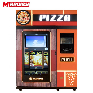 Outdoor Fully Automatic Self-service Pizza Vending Machines Fast Food Smart Touch Screen Pizza Vending Machine For Sale