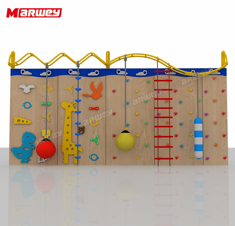 Kids Playground Equipment Multifunctional Commercial Climbing Walls Classic Indoor Outdoor Children Rock Climbing Wall