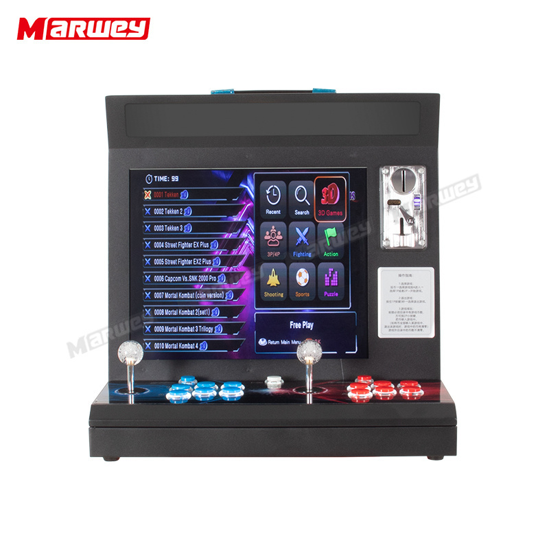 5000 In 1 Games Wifi Version Arcade 3d Box Coin Operated Arcade Bartop Games Machine Retro Street Fighter Video Game Cabinet