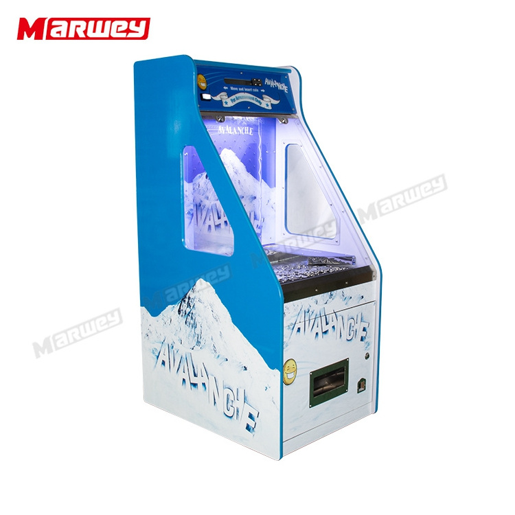 Hot Sale Attractive Indoor Arcade Ticket Redemption Games Machine Game Center Coin Operated Token Pusher Machine For Sale