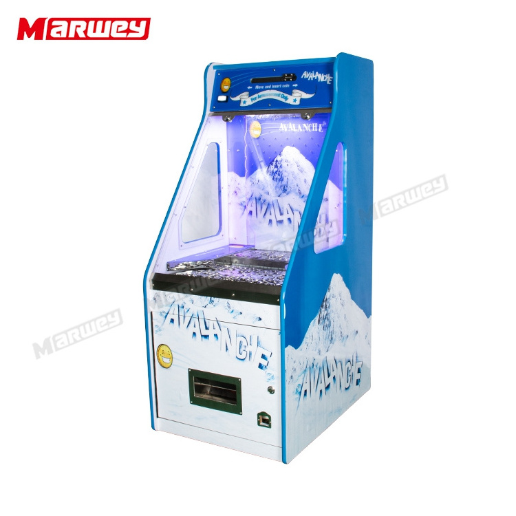 New Design Indoor Coin Operated Arcade Entertainment Game Machine Small Amusement Machine Coin Pusher For Sale