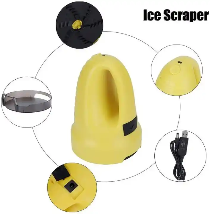 Rechargeable Electronic Car Snow Ice Window Scraper Electric Scraper Car Snow Shovel Snow Remover Scraper