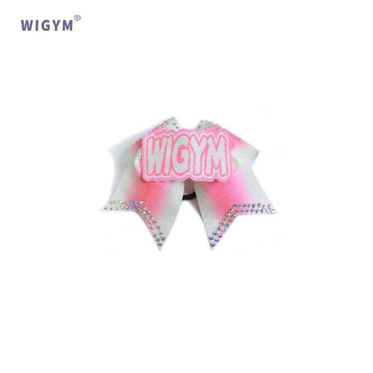 WIGYM Wholesale Digital Printing Pink Cheerleading Uniforms Cheer Uniforms for Girls