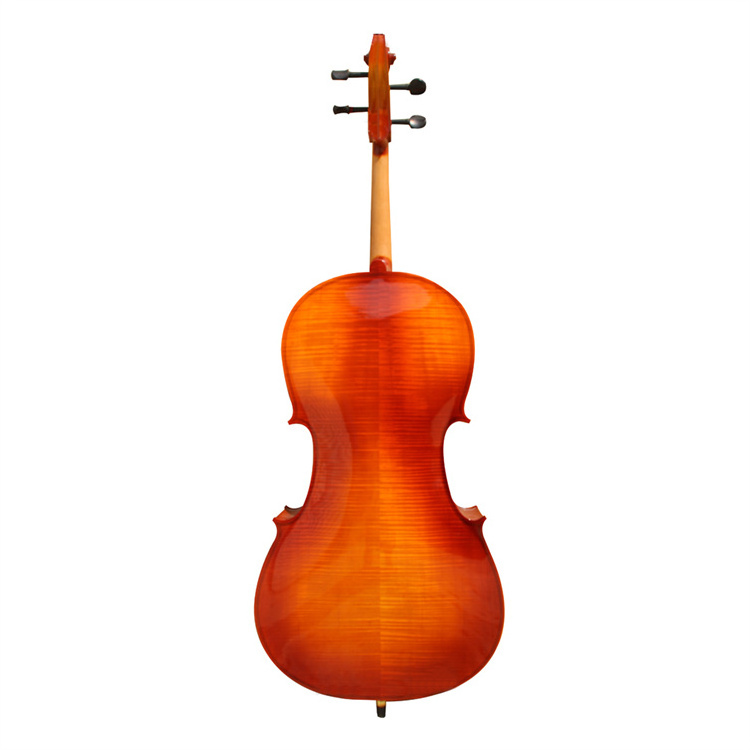 New Product Vc-020 Maple Back High Quality Low Price Matte Dark Brown Solid Cello