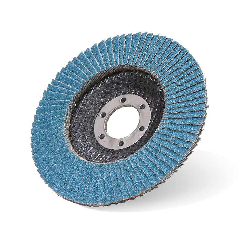 Flap wheel sanding disc for stainless steel