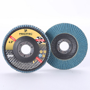 Flap wheel sanding disc for stainless steel