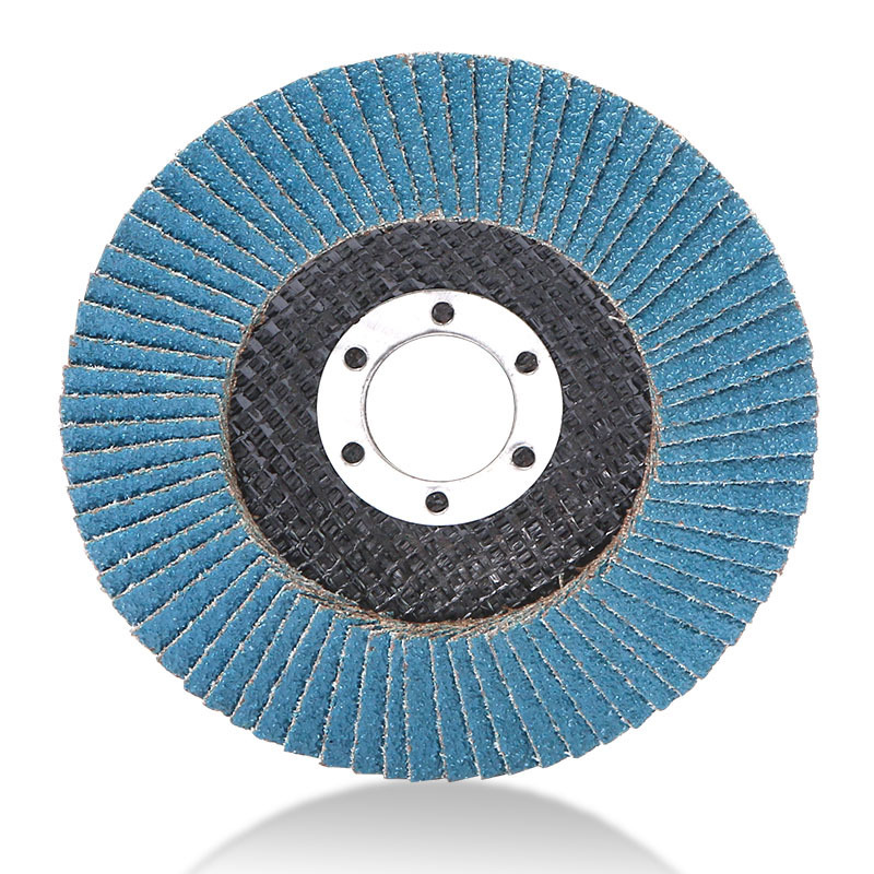 Flap wheel sanding disc for stainless steel