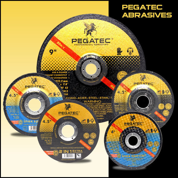 PEGATEC 115x3x22.23mm Carbon Steel Cutting Disc