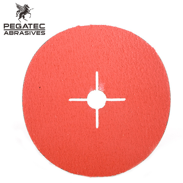 Pegatec 5Inch Aluminum Oxide Fiber Disc Abrasive