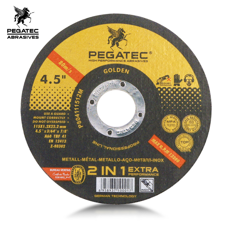 PEGATEC 4.5 inch Cutting disc  abrasive wheel discos de corte de 4