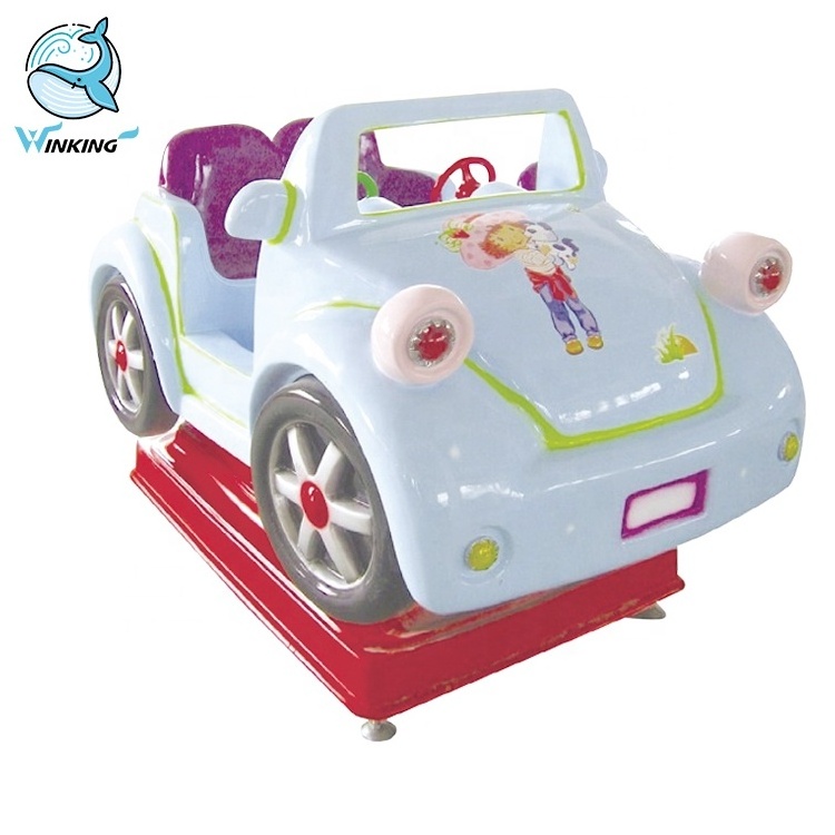 Racing car Coin operated kiddie rides Swing car arcade kids ride on car game machine for sale