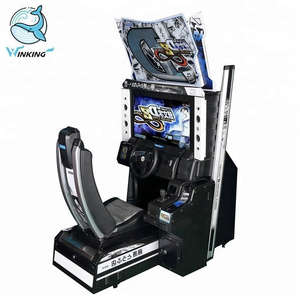 coin operated Initial D 8 Amusement Racing Car Driving Arcade Simulator Game Car Race Machine