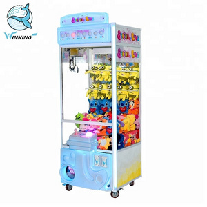 Coin Operated crane game machine plush crane toy vending machine