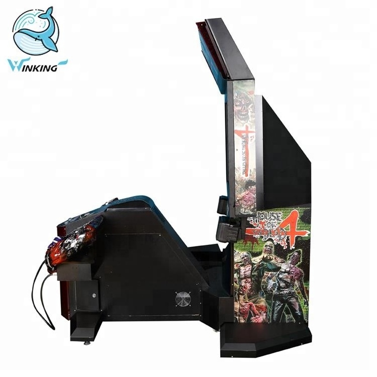 WINKING coin operated electronic video arcade machine the house of the dead 4 gun shooting simulator game machine