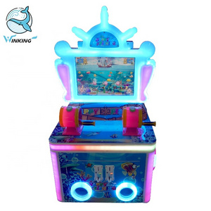 WINKING Amusement Equipment Coin Pusher Fishing Simulator Machine Coin Operated Fishing Game Machine