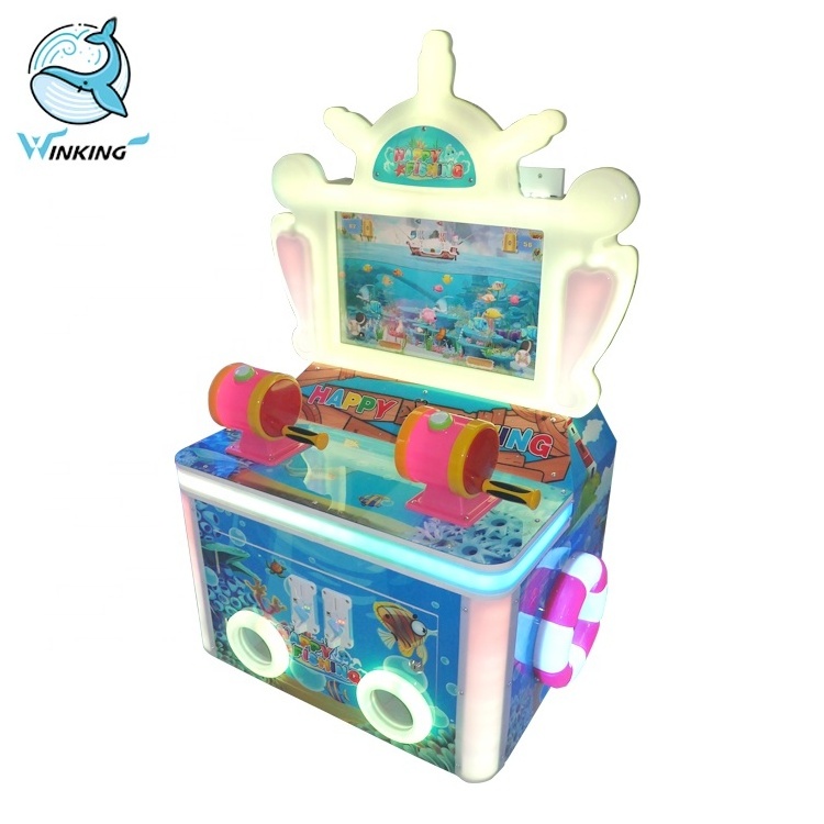 WINKING Amusement Equipment Coin Pusher Fishing Simulator Machine Coin Operated Fishing Game Machine