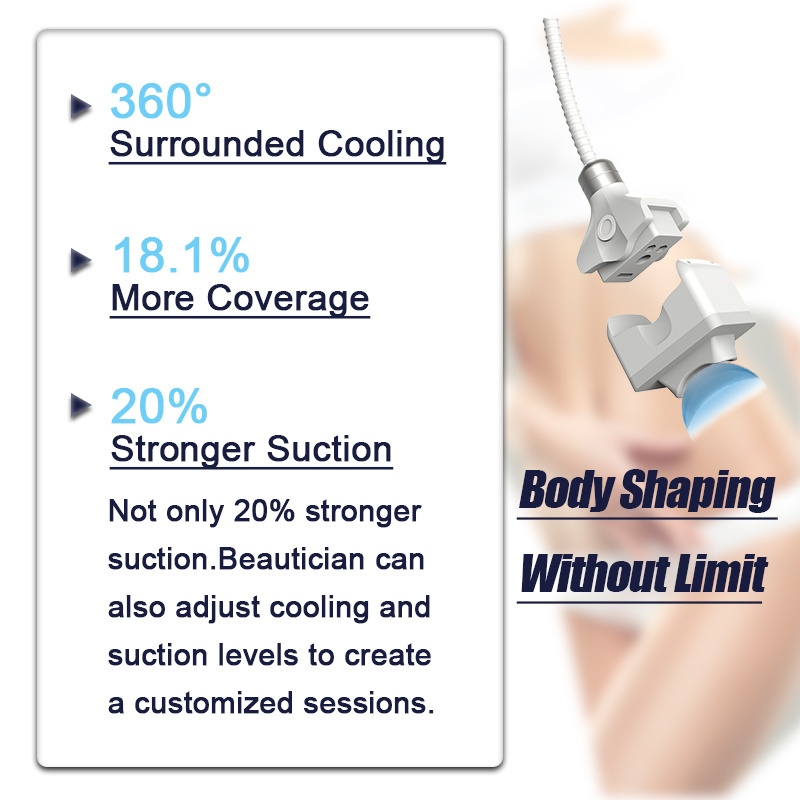 Cryo 8 Handles Body Sculpting Cryo  Slimming 360 Fat Freezing Machine