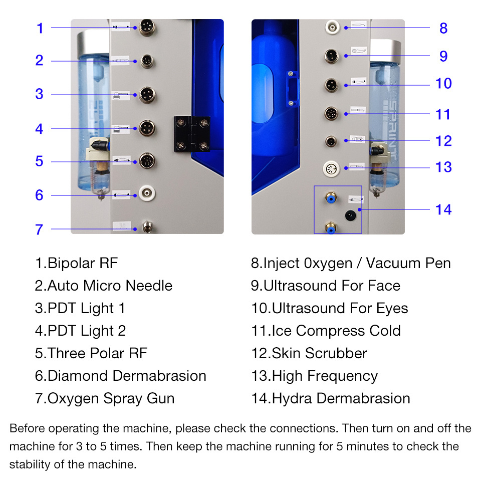 Hydra With Microdermabrasion For Deep Cleansing Machine