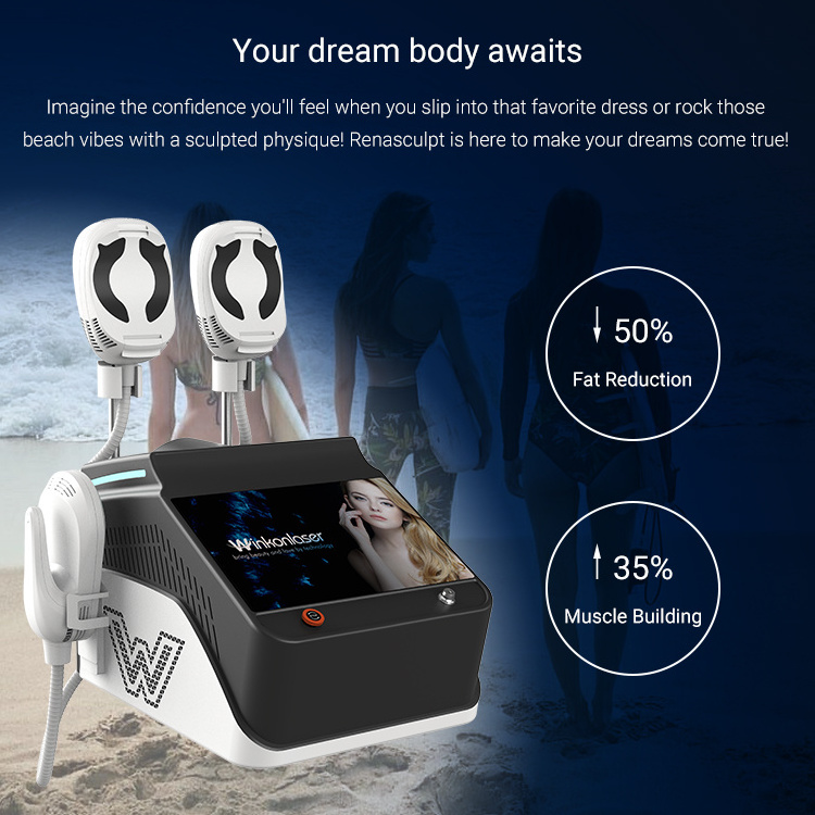 2024 Winkonlaser Portable ems sculpting machine and body sculpting machine for weight loss beauty equipment slimming machine