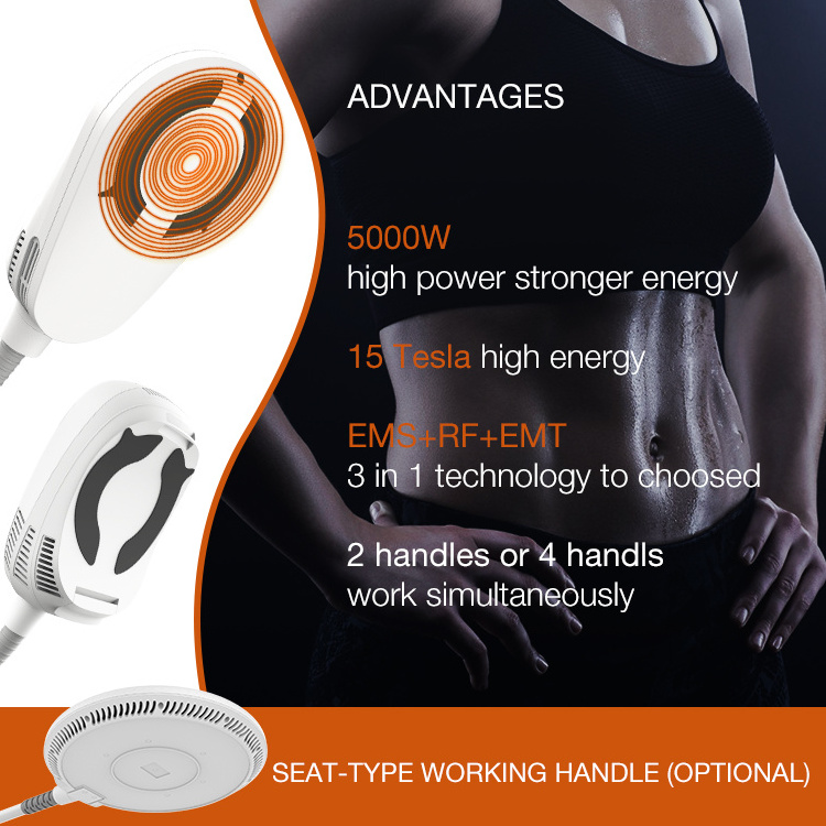 Factory Directly 4 Handle Body Sculpt Slim Beauty Ems Muscle Stimulator Ems Shaping Sculpt Machine