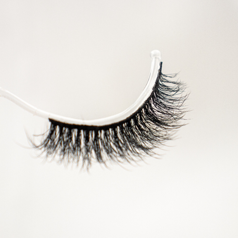 Fashionable faux mink lash wholesale vendor vegan eyelashes full strip suitable for small eyes