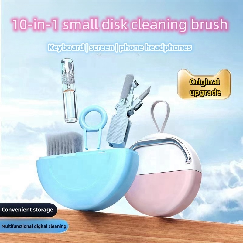 2024 Multifunctional 10in1 Computer Phone Cleaning Set Electronics Cleaner Brush Kit for Keyboard Earphone Screen Cleaner