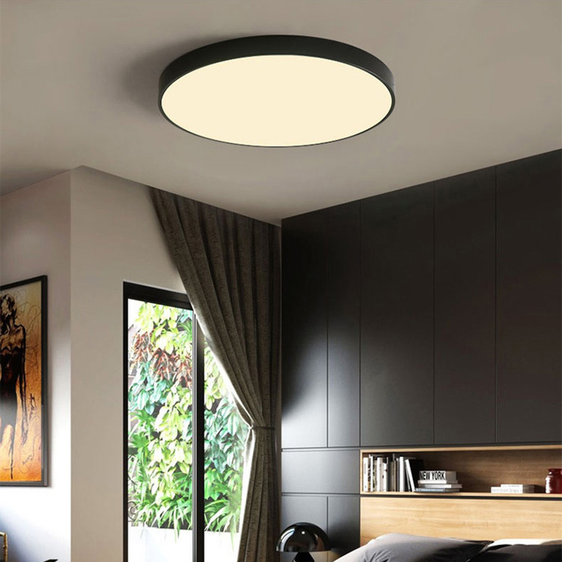 Ultra-Thin Corridor Aisle Ceiling LED Light Round Nordic Simple Ceiling Lamp Modern 12W 18W Living Room Light Ceiling