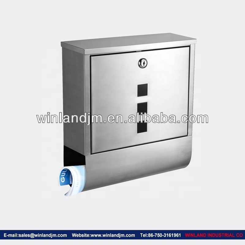 Stainless steel mailboxes