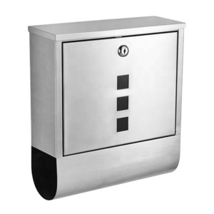 Stainless steel mailboxes