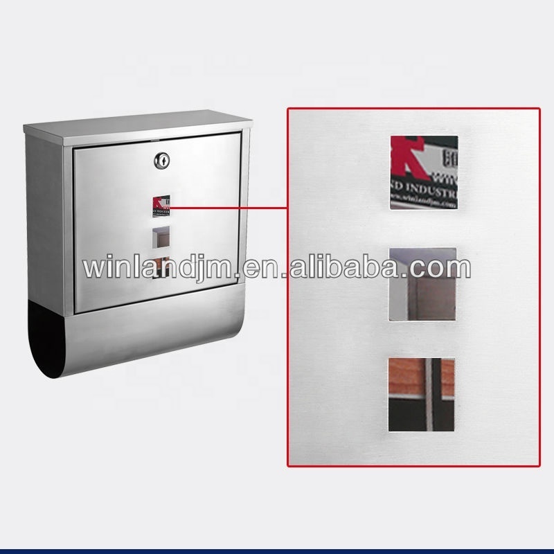 Stainless steel mailboxes