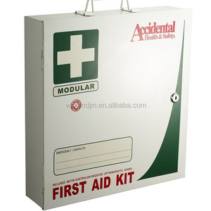 Modern metal Wall mounted Galvanized steel Hospital Medicine Cabinet First Aid Box