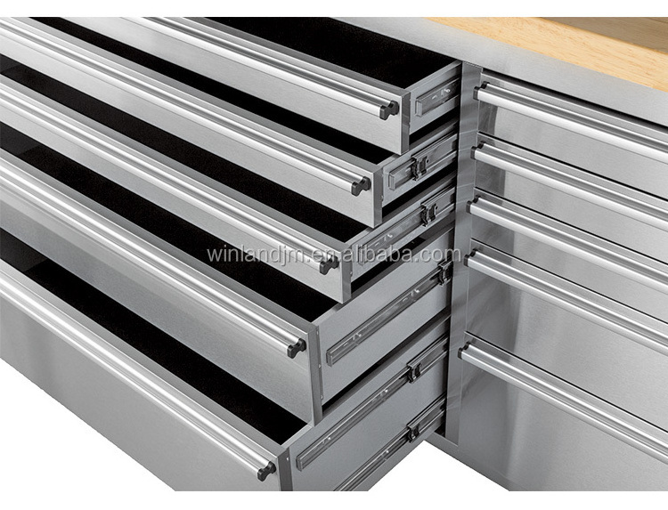 Metal tool chest  with drawers tool cabinets