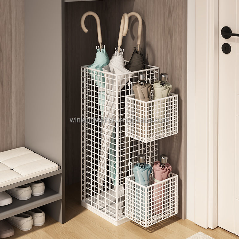 Metal umbrella storage rack house umbrella stand holder umbrella stand