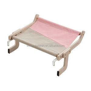 Hot sales Hammock for Indoor Easy to Adjust & Assemble Wood Cat Hammock Window Bed