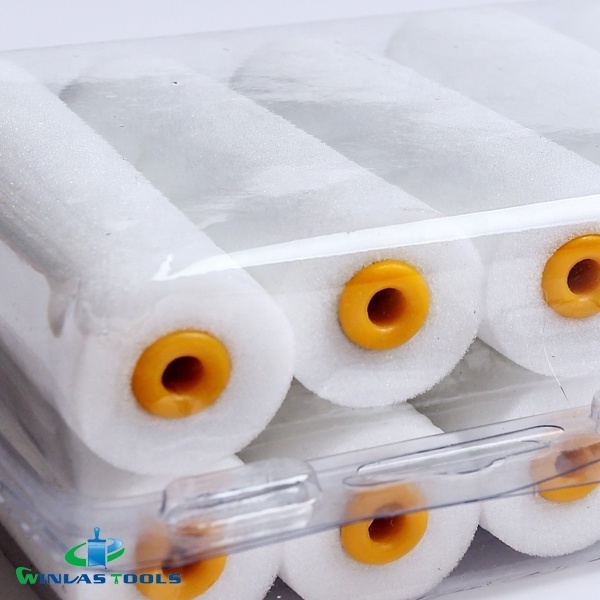 4 inch mini foam sponge paint roller sleeve refill