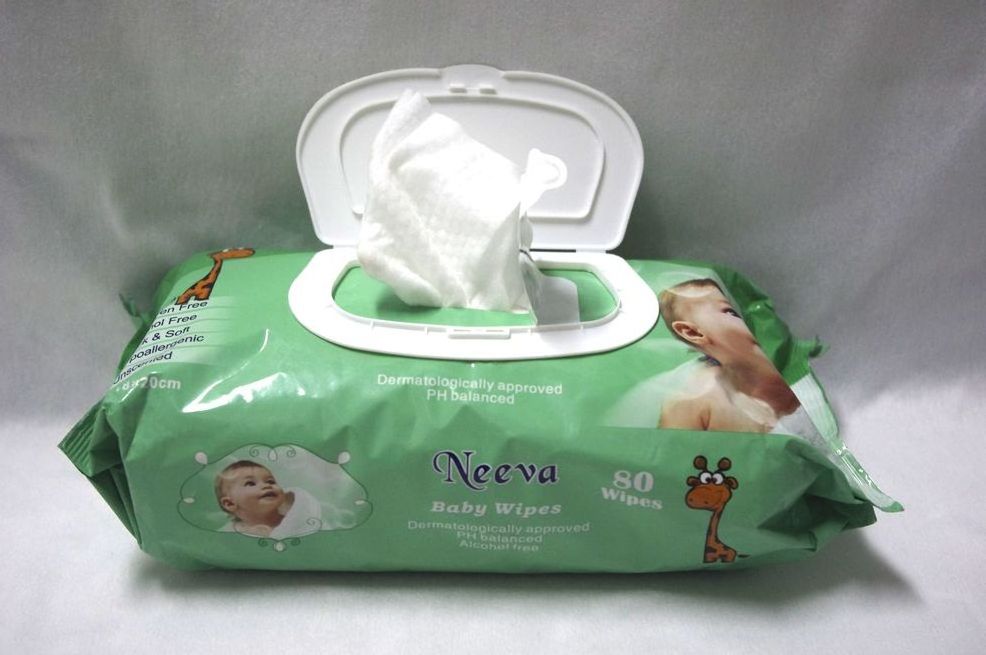 High Quality Natural Care Green Tea And Cucumber Generic Baby Wipes