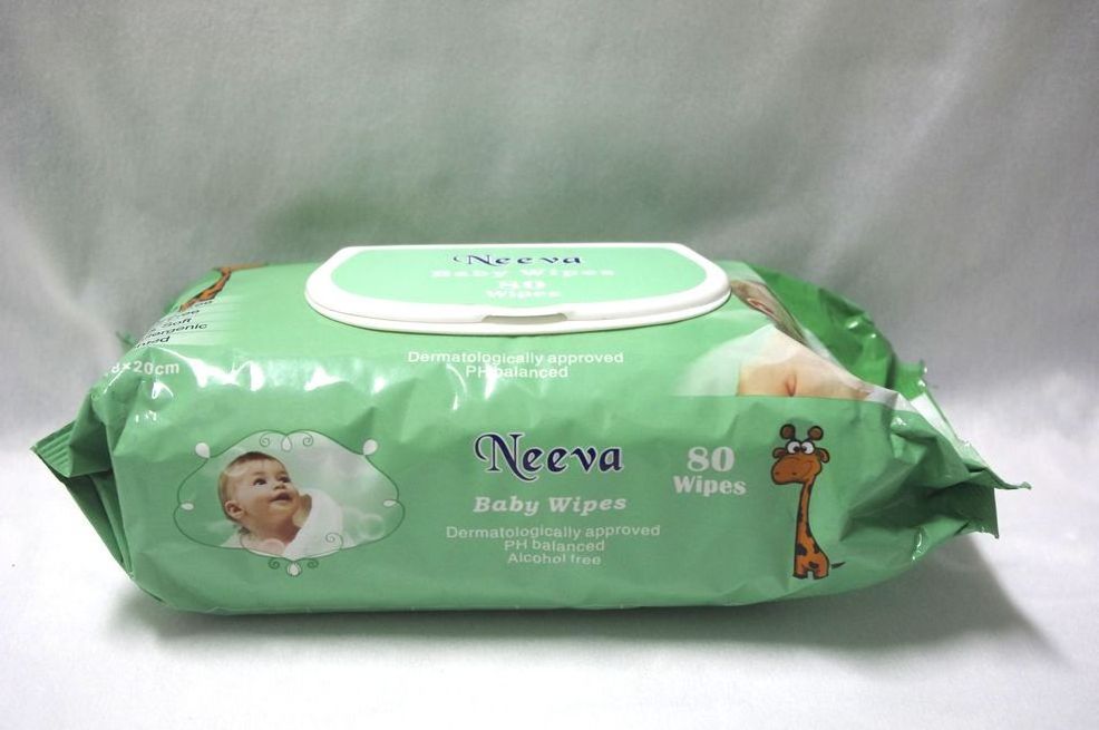 High Quality Natural Care Green Tea And Cucumber Generic Baby Wipes