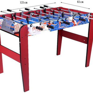 Table Football 4FT Foosball Table with 8 Pole Children Wooden Educational Indoor Game Toy