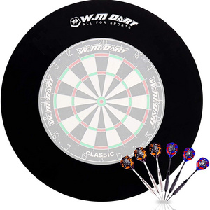 Win.max Dart Board Backboards EVA Reversible dartboard Surround Protector with 6 Darts