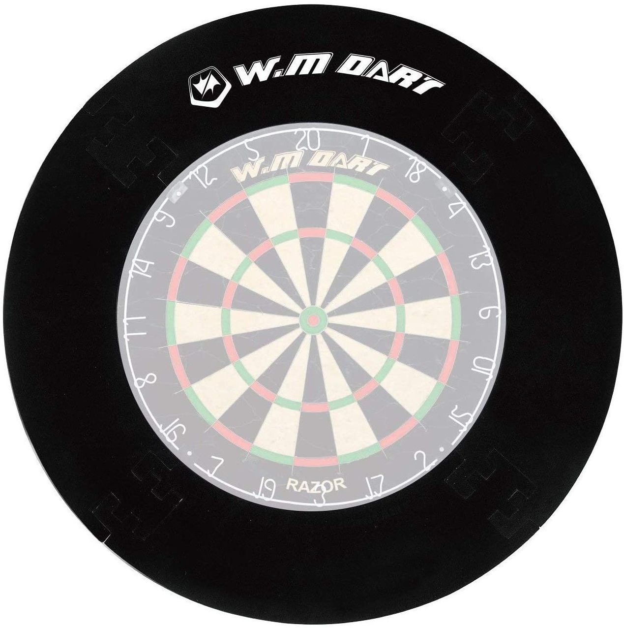 Win.max Dart Board Backboards EVA Reversible dartboard Surround Protector with 6 Darts