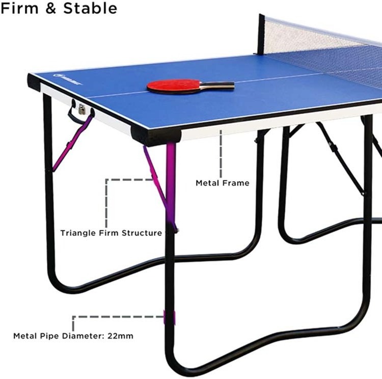 WIN.MAX U-foot 5-foot foldable table tennis table adult youth competition practice table tennis  high quality foldable