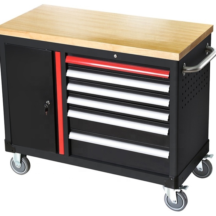 Winmax 42 inch metal roller tool cabinet with 6 drawers and 1 storage