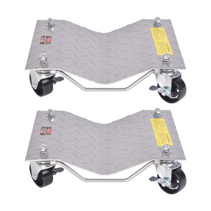 Winmax 12\" (Pack of 2) Rated at 6000lbs Tire Wheel Car Dolly Ball Bearings Skate, 2 Tire Skates