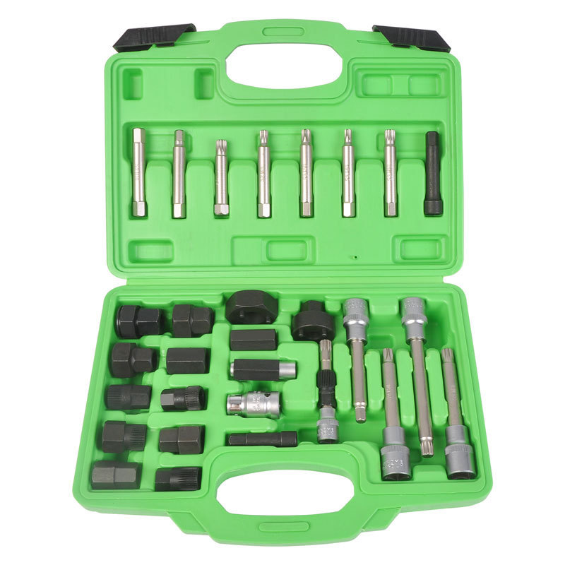 Local stock in America! Winmax car mechanic 30pcs auto ac repair tool set alternator repair kit