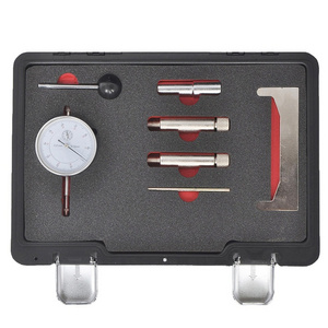 Winmax 7pcs Diesel Fuel Injection Pump Static Adjusting Timing Indicator Gauge Tools